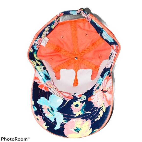 NEW Time and Tru Adjustable "Human Kind" Orange Cap - Picture 2 of 4